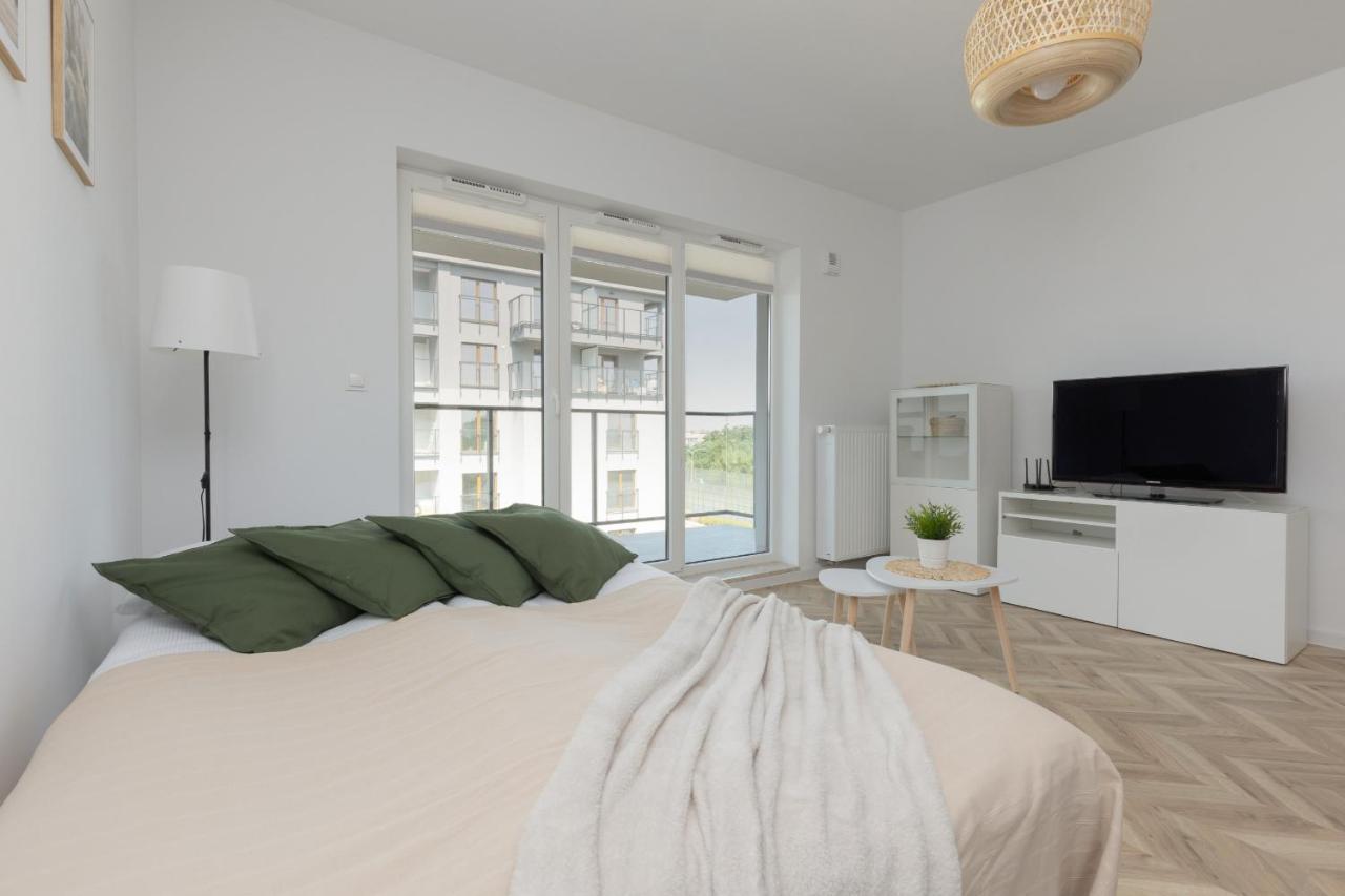 Ursus Sunny Studio For 4 Guests With Parking & Balcony By Noclegi Renters Warszawa Zewnętrze zdjęcie